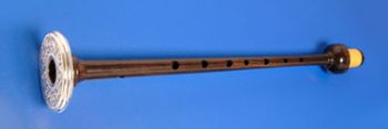 Blackwood Pipe Chanter with Silver sole 